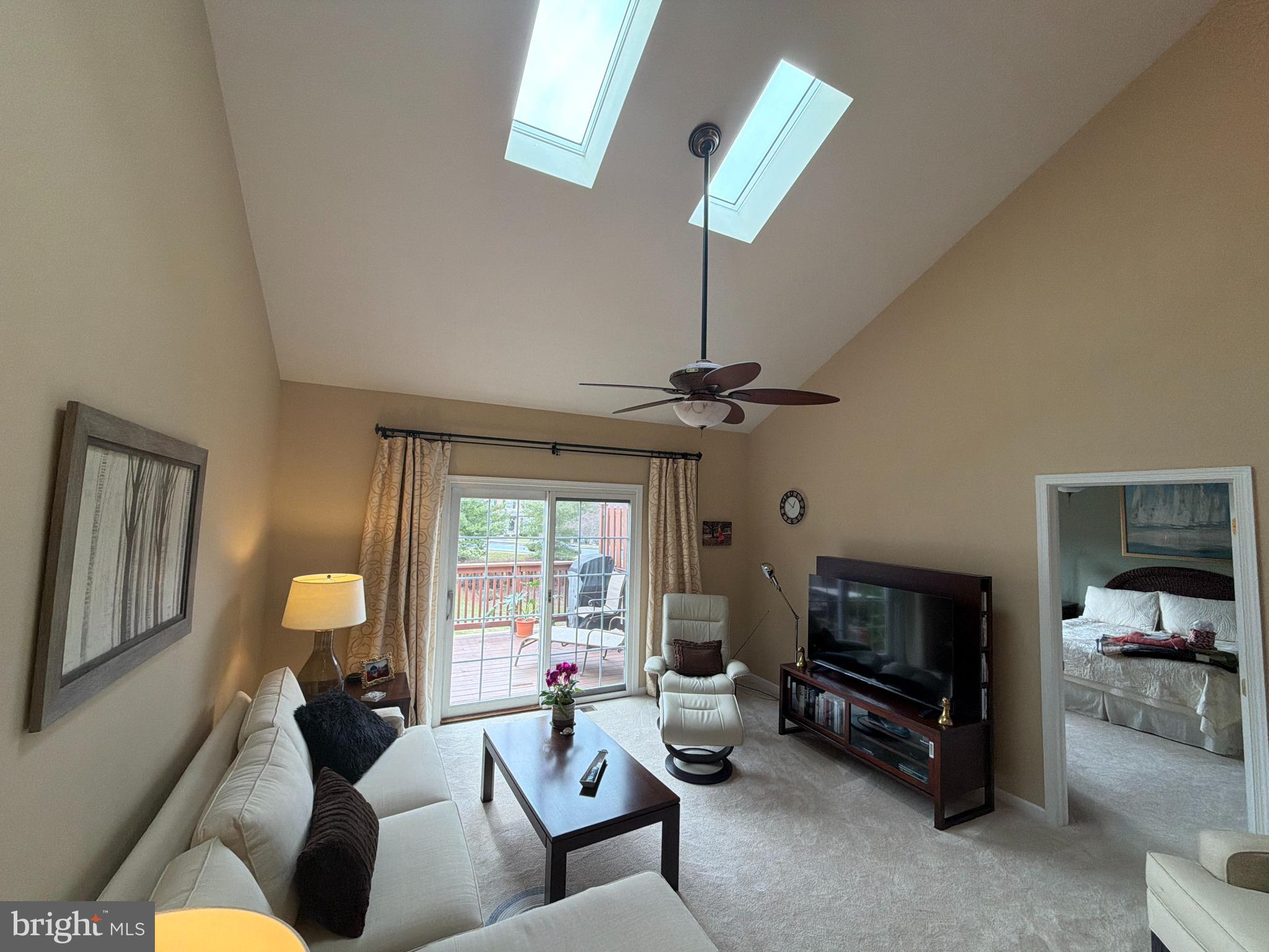 4245 Roth Farm Village Circle Mechanicsburg, PA 17050 - Photo 14 of 42 a living room with furniture and a flat screen tv