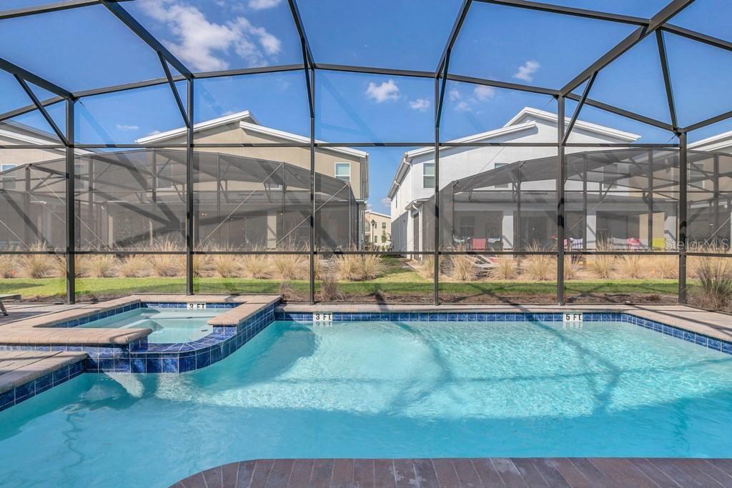 4541 Target Boulevard Kissimmee, FL 34746 - Photo 32 of 33 a view of a backyard with swimming pool