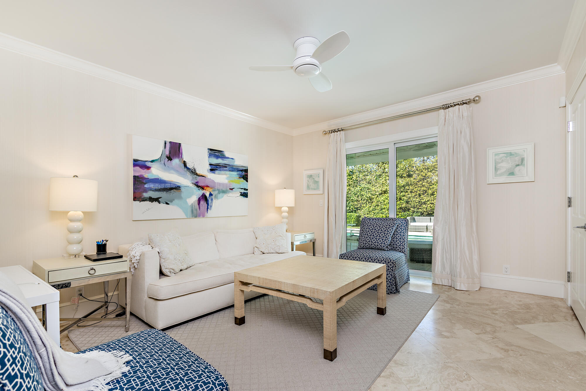 273 List Road Palm Beach, FL 33480 - Photo 13 of 26 a living room with furniture and a window