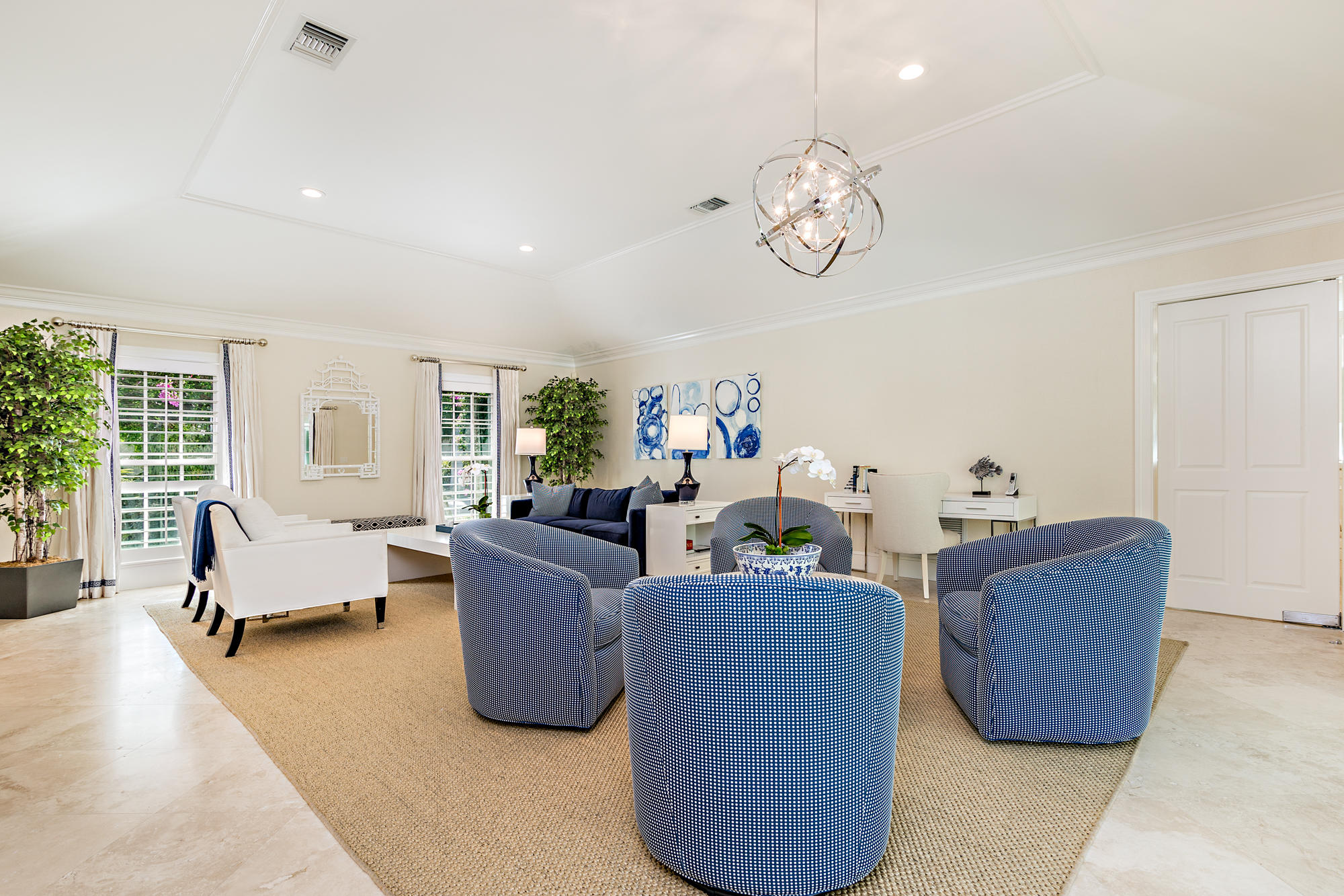273 List Road Palm Beach, FL 33480 - Photo 3 of 26 a living room with furniture and a window