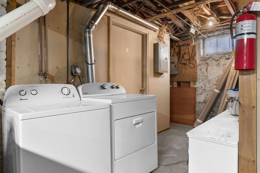 28 Columbus Avenue, Unit 4 Beverly, MA 01915 - Photo 19 of 25 a utility room with dryer and washer