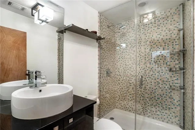 a front view of a building