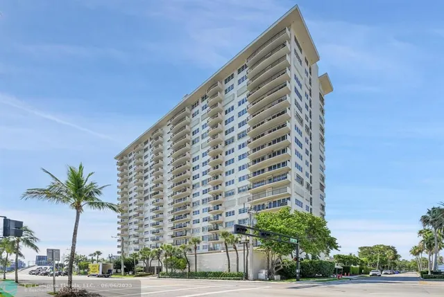 a front view of a building