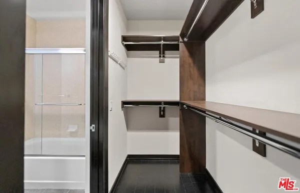a view of walk in closet
