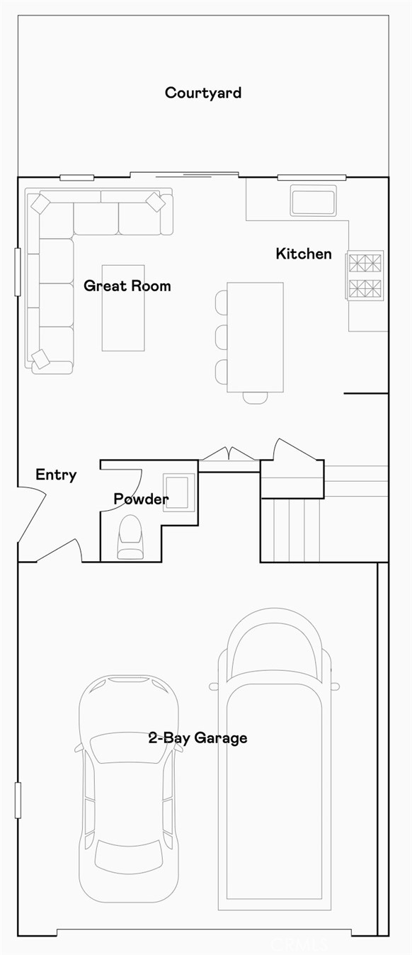 7276 Olive Grv Street Riverside, CA 92507 - Photo 19 of 20 Level 1 Floorplan