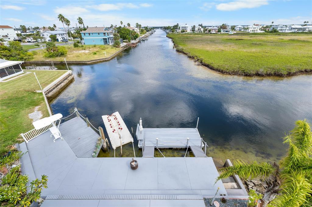 3280 Gulf Winds Circle Hernando Beach, FL 34607 - Photo 5 of 68 an aerial view of a house with outdoor space