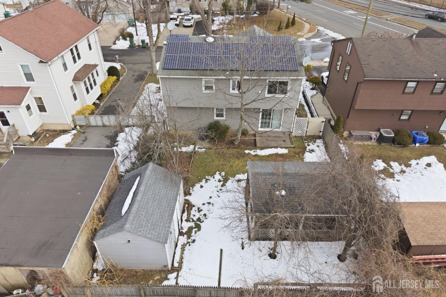 6 Cherry Street Edison, NJ 08817 - Photo 25 of 30 an aerial view of a residential apartment building with a yard