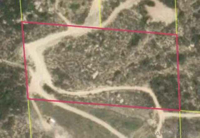 a view of red and white house