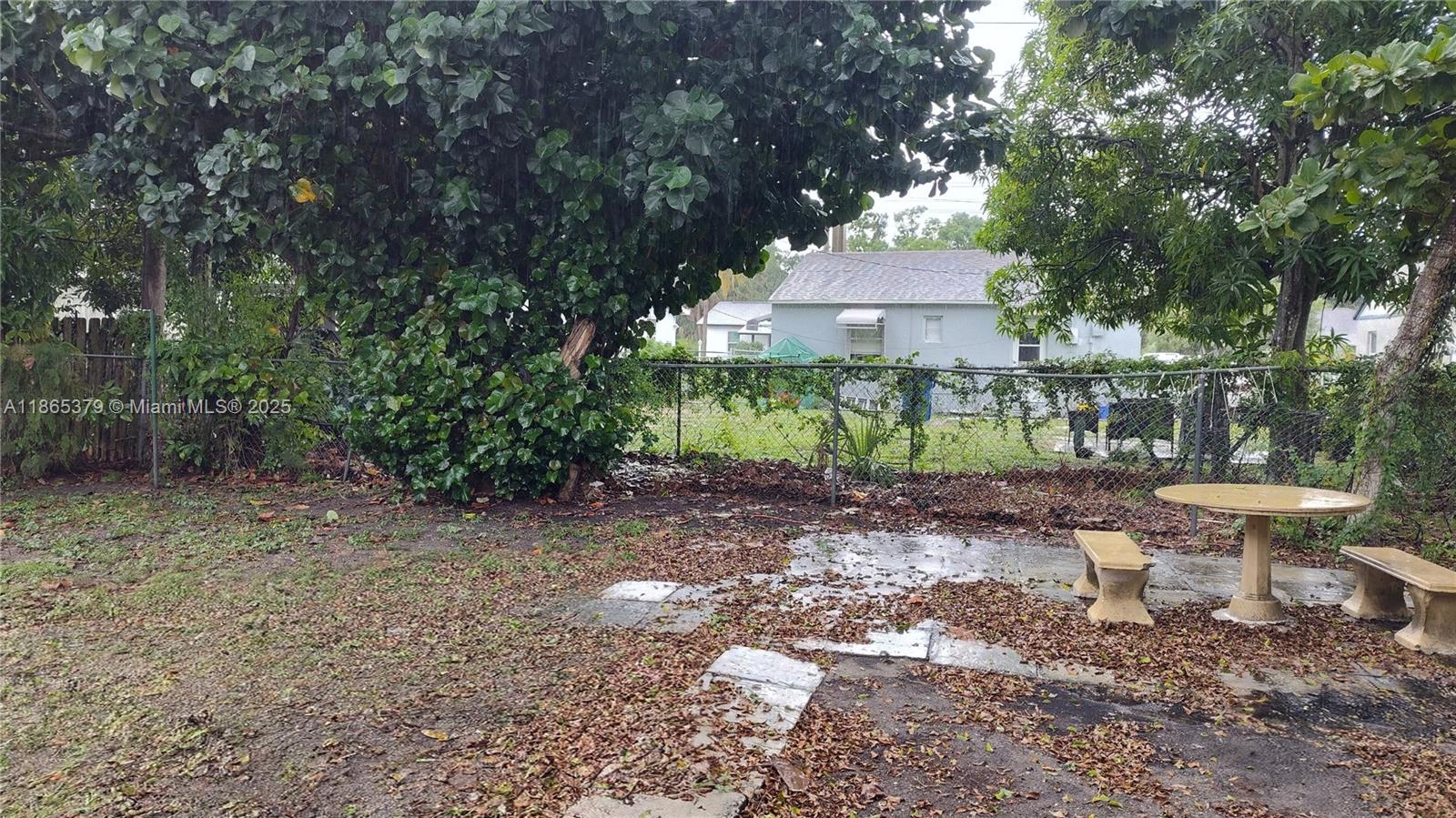 849 West 2nd Street, Unit B Riviera Beach, FL 33404 - Photo 5 of 10 a view of a chair and table in the garden