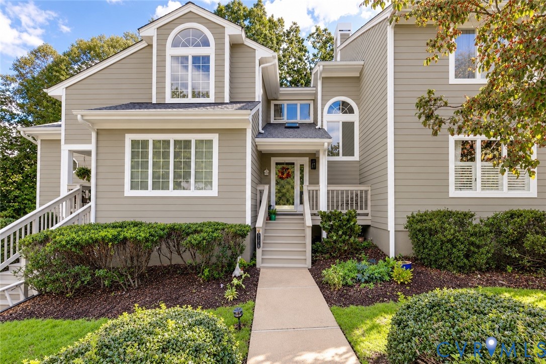 3131 Stony Point Road, Unit B Richmond, VA 23235 - Photo 4 of 65 Multi-level exterior with siding, arched windows,