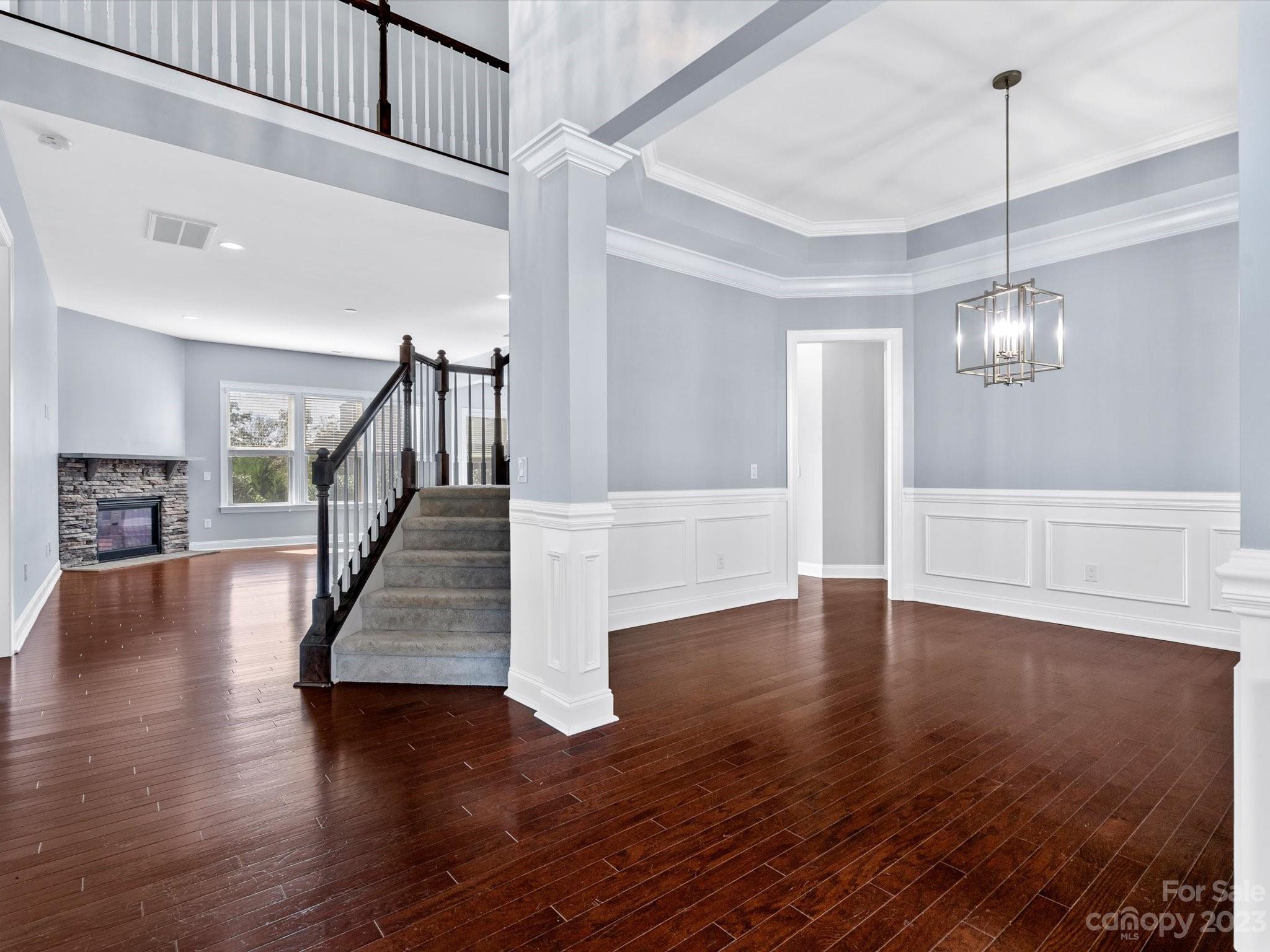 7009 Fallondale Road Waxhaw, NC 28173 - Photo 9 of 47 a view of an entryway with wooden floor