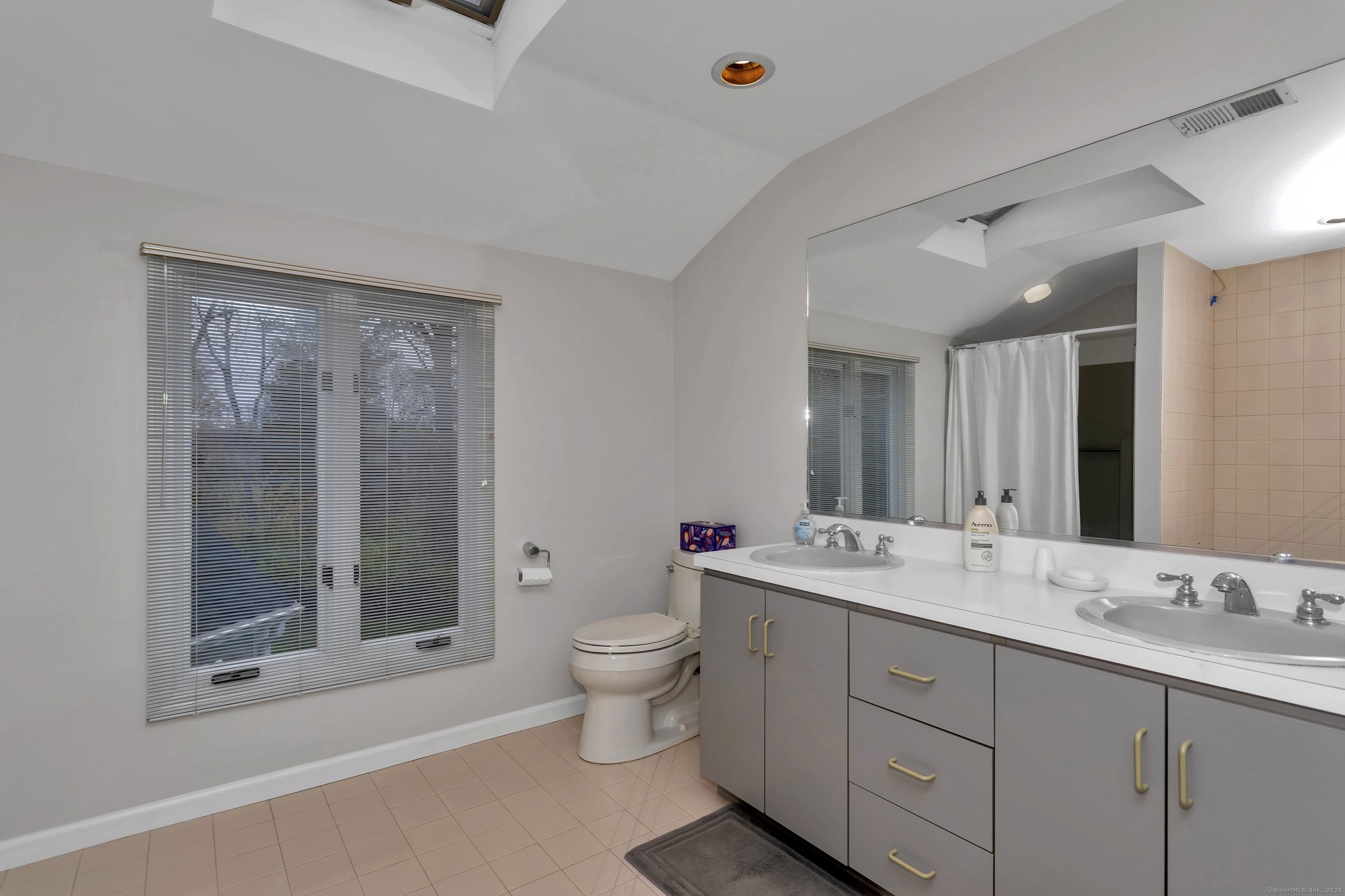41 Huckleberry Hollow Suffield, CT 06078 - Photo 29 of 40 a spacious bathroom with a double vanity sink mirror and toilet