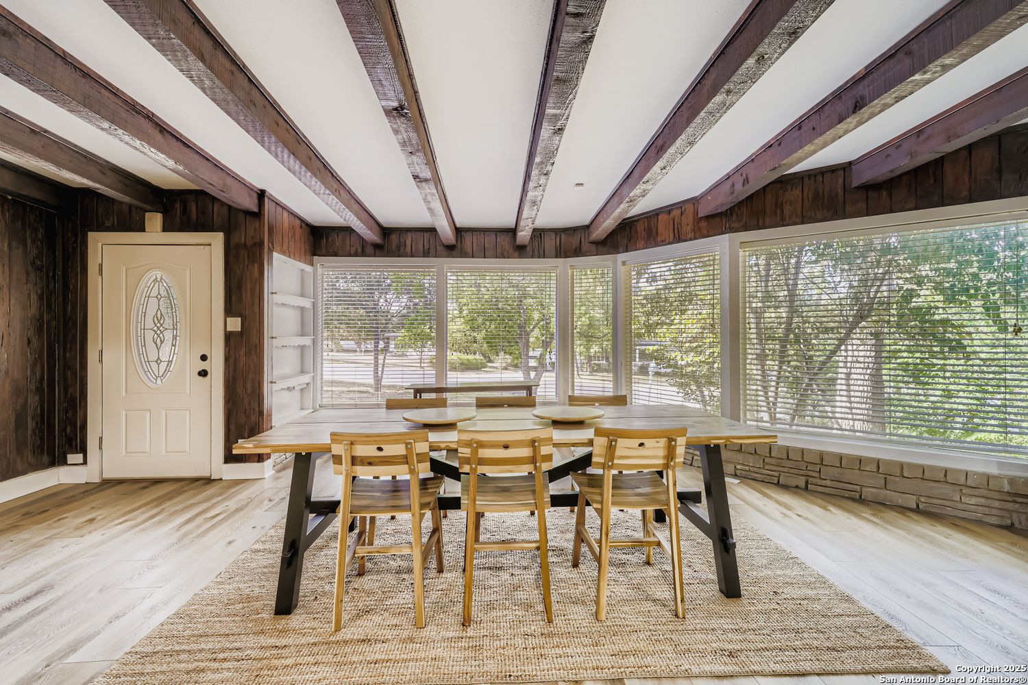 800 Terrell Road San Antonio, TX 78209 - Photo 2 of 28 a view of a dining room with furniture window and wooden floor