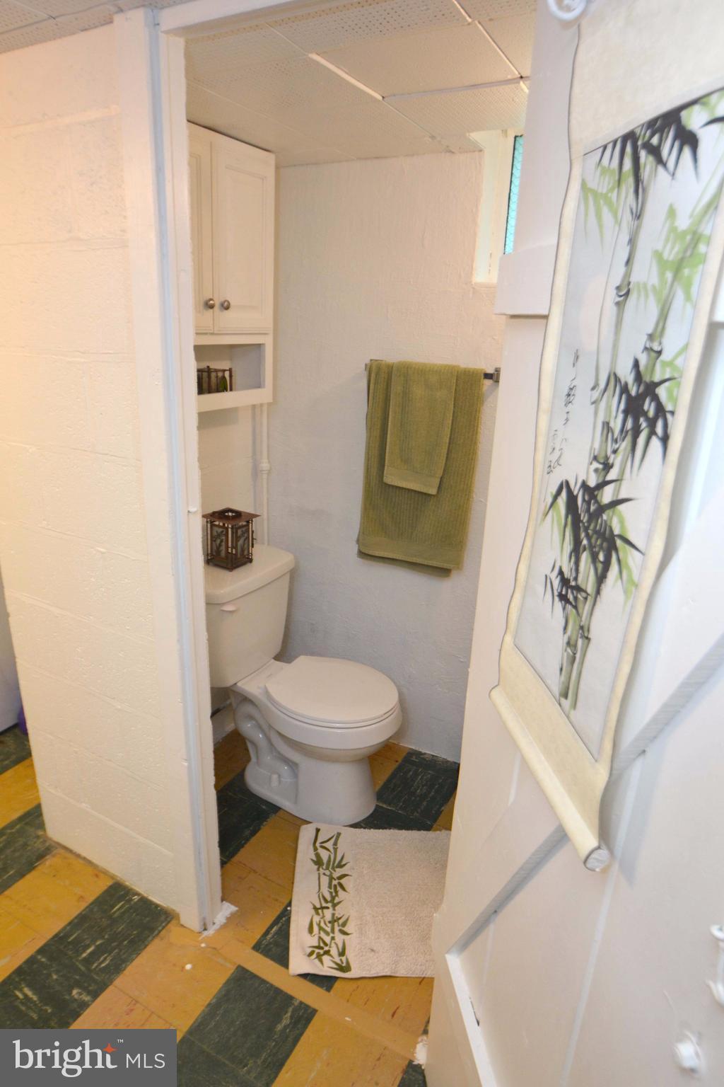 1738 Amuskai Road Baltimore, MD 21234 - Photo 11 of 20 a bathroom with a toilet and a shower