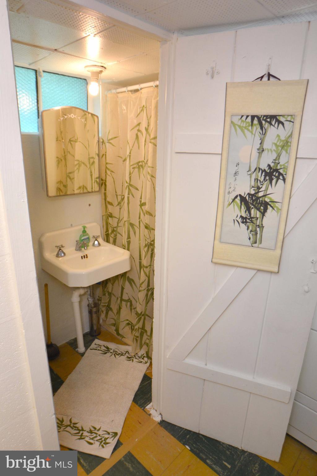 1738 Amuskai Road Baltimore, MD 21234 - Photo 10 of 20 a bathroom with a sink toilet and shower