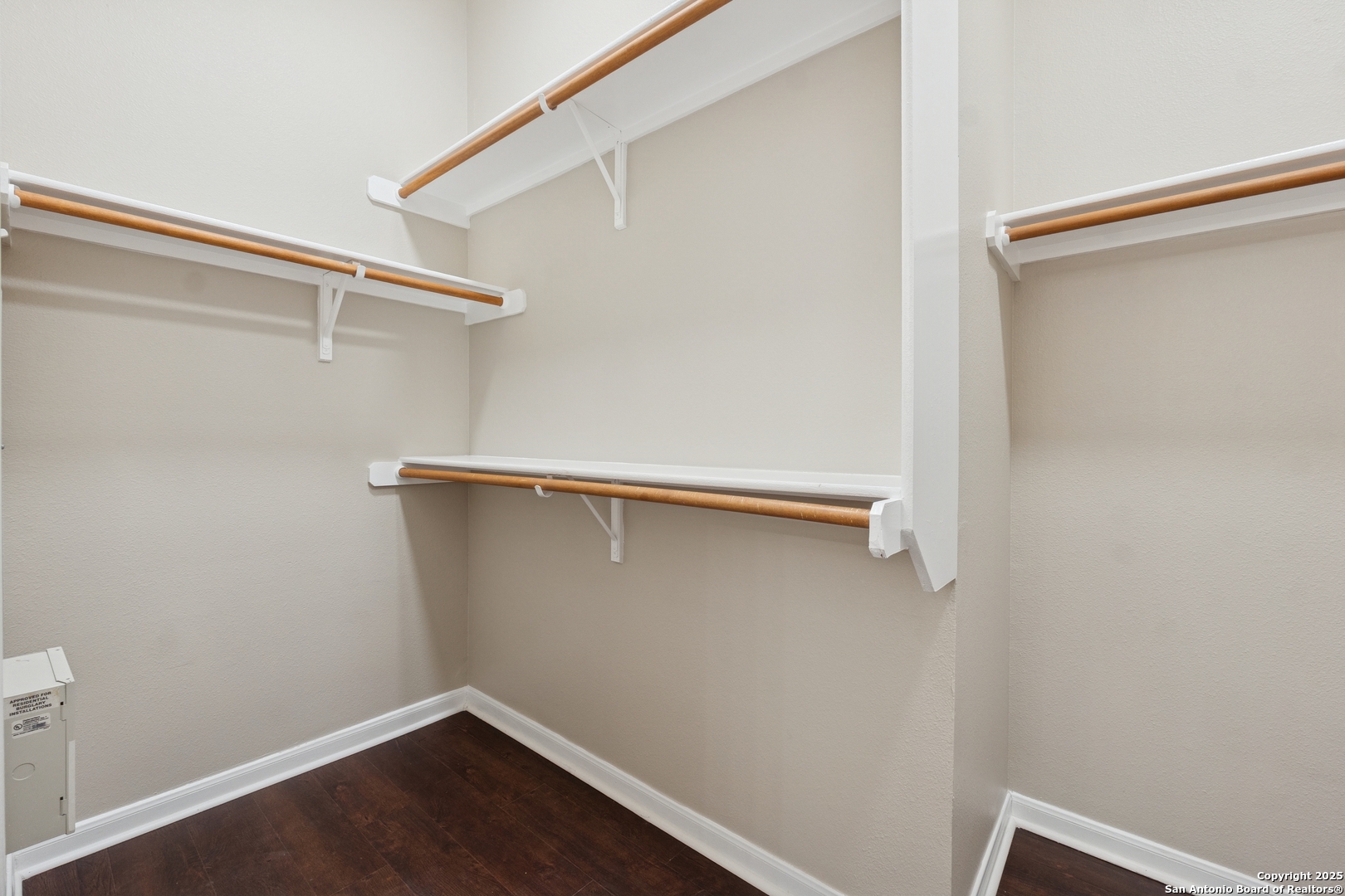 1815 Indian Paint Brush Road San Antonio, TX 78232 - Photo 25 of 38 a view of a room with racks on the wall