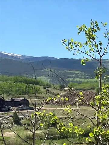 a view of a small yard