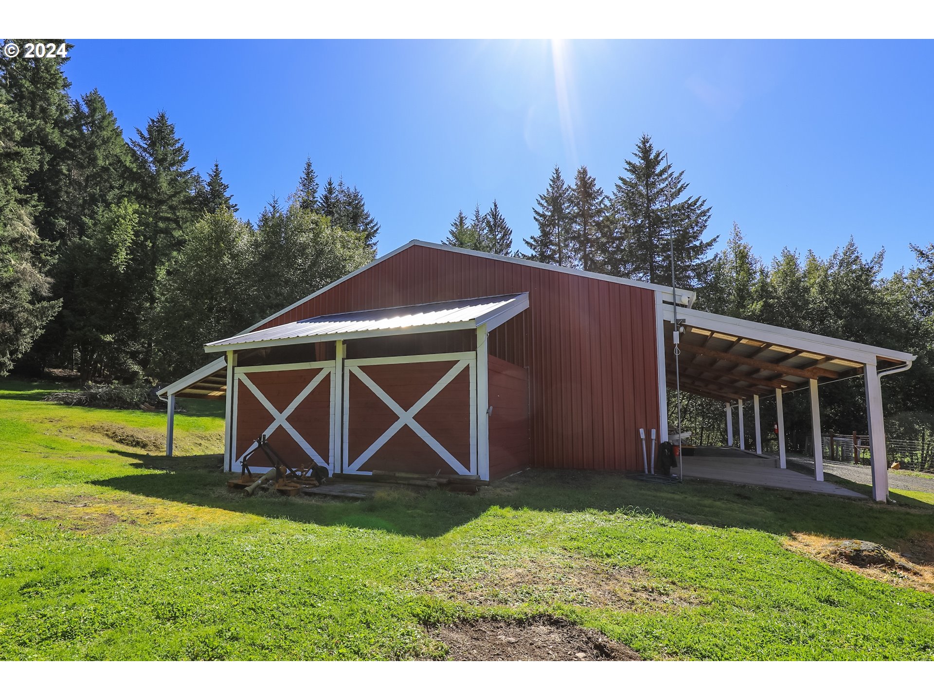 6910 Upper Olalla Road Winston, OR 97496 - Photo 35 of 48 a view of a backyard