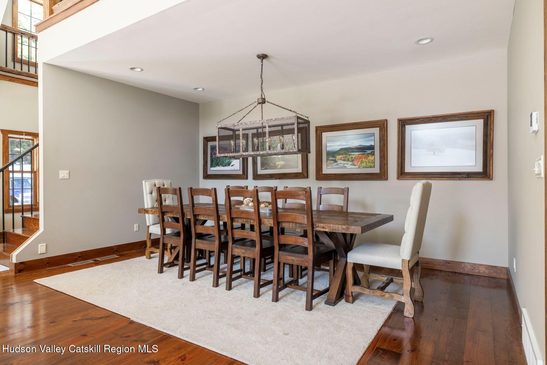 85 Conifer Lake Road West Jewett, NY 12444 - Photo 11 of 50 a view of a dining room with furniture
