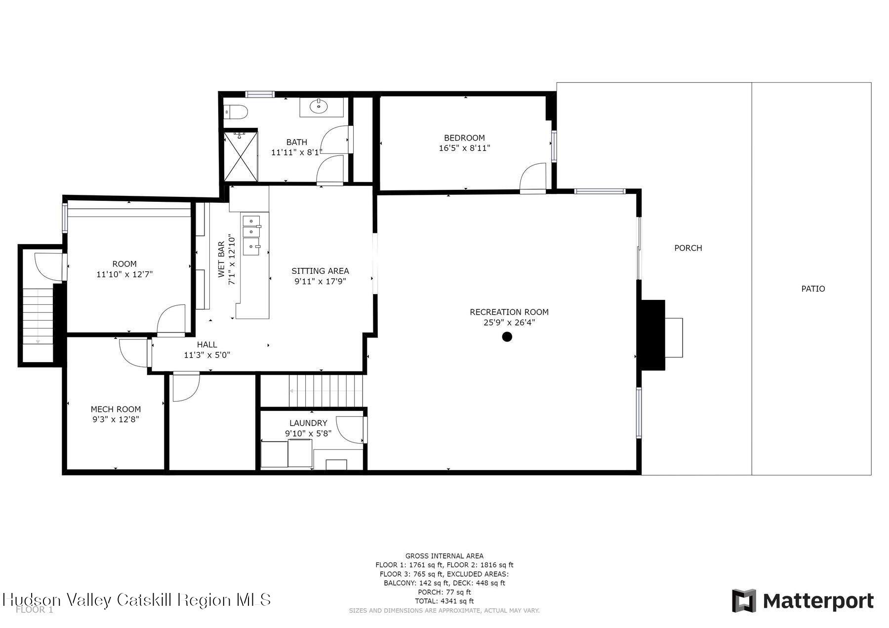 85 Conifer Lake Road West Jewett, NY 12444 - Photo 43 of 50 a picture of a floor plan