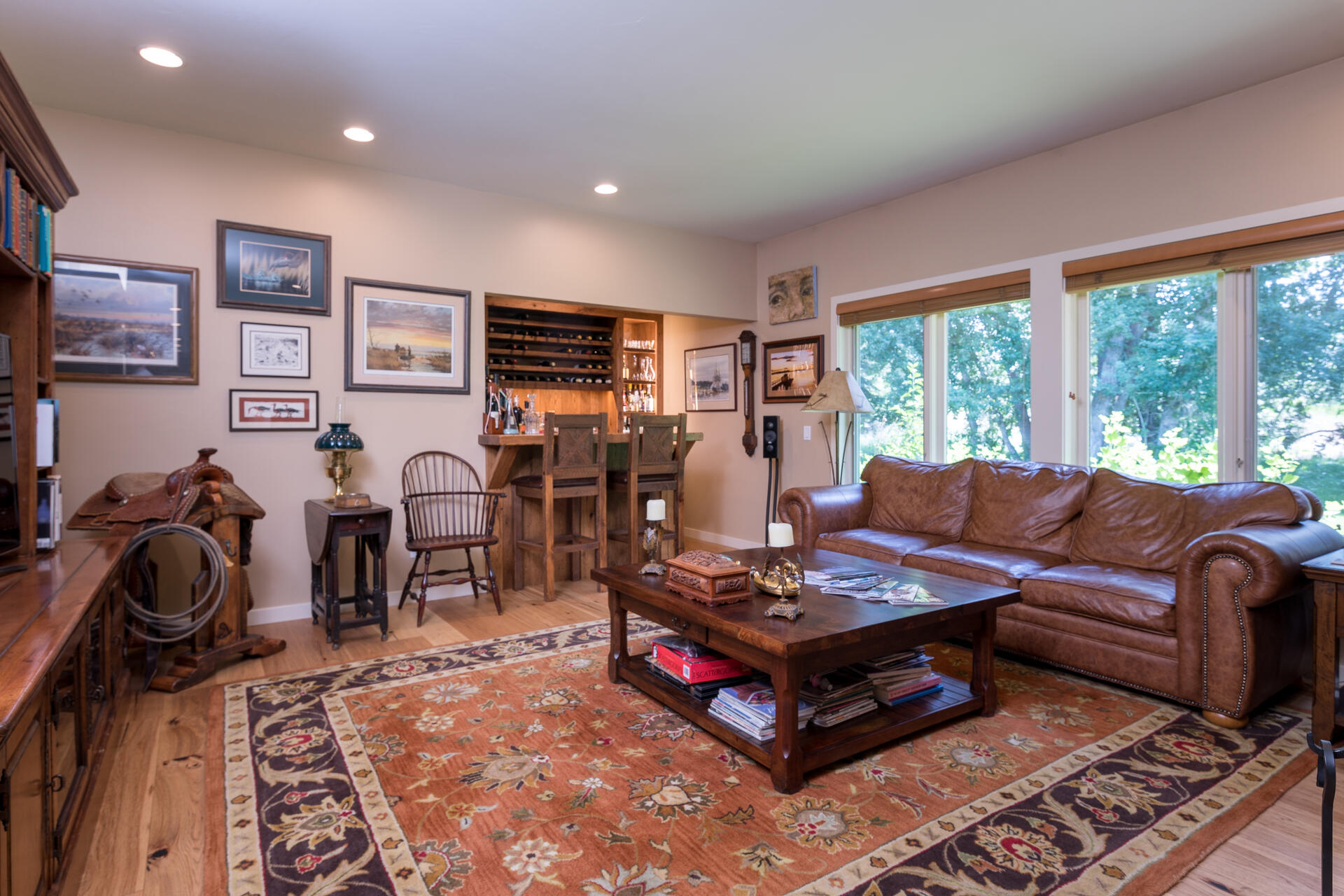 102 Willow Road Blaine County, ID 83333 - Photo 12 of 38 Built in bar and TV room