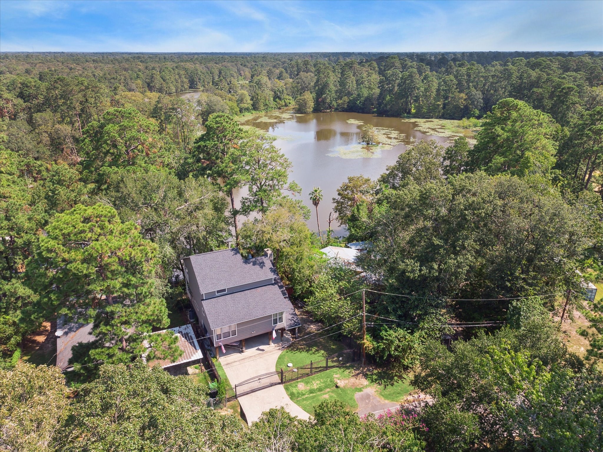 25814 Water Ridge Drive Houston, TX 77336 - Photo 36 of 42 Home is located on Luce Bayou.