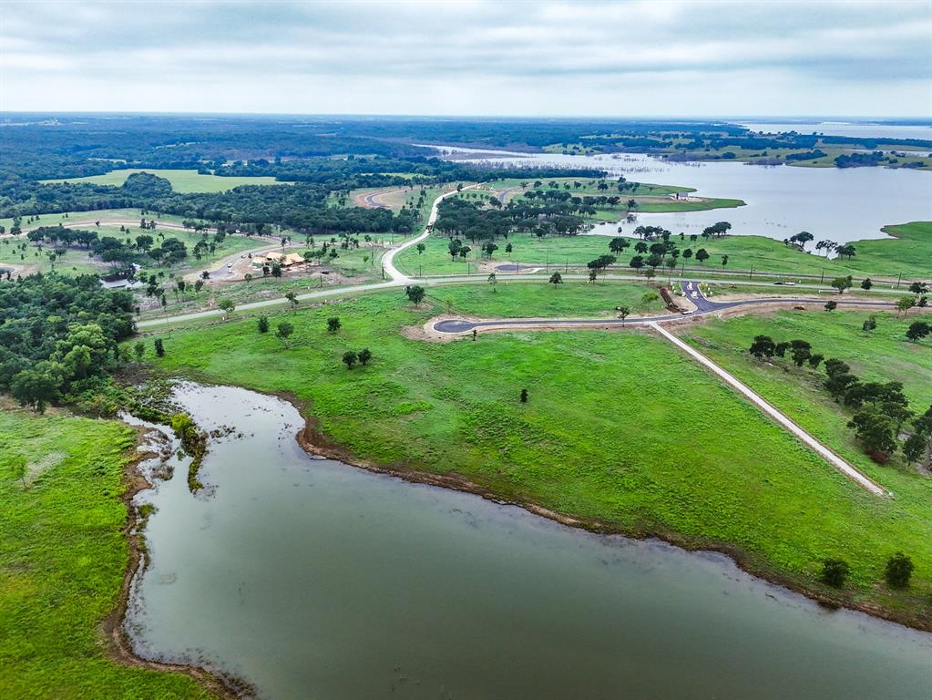 204 Lakeshore Lane Windom, TX 75492 - Photo 22 of 40 Aerial view of sparsely populated area with a large body of water