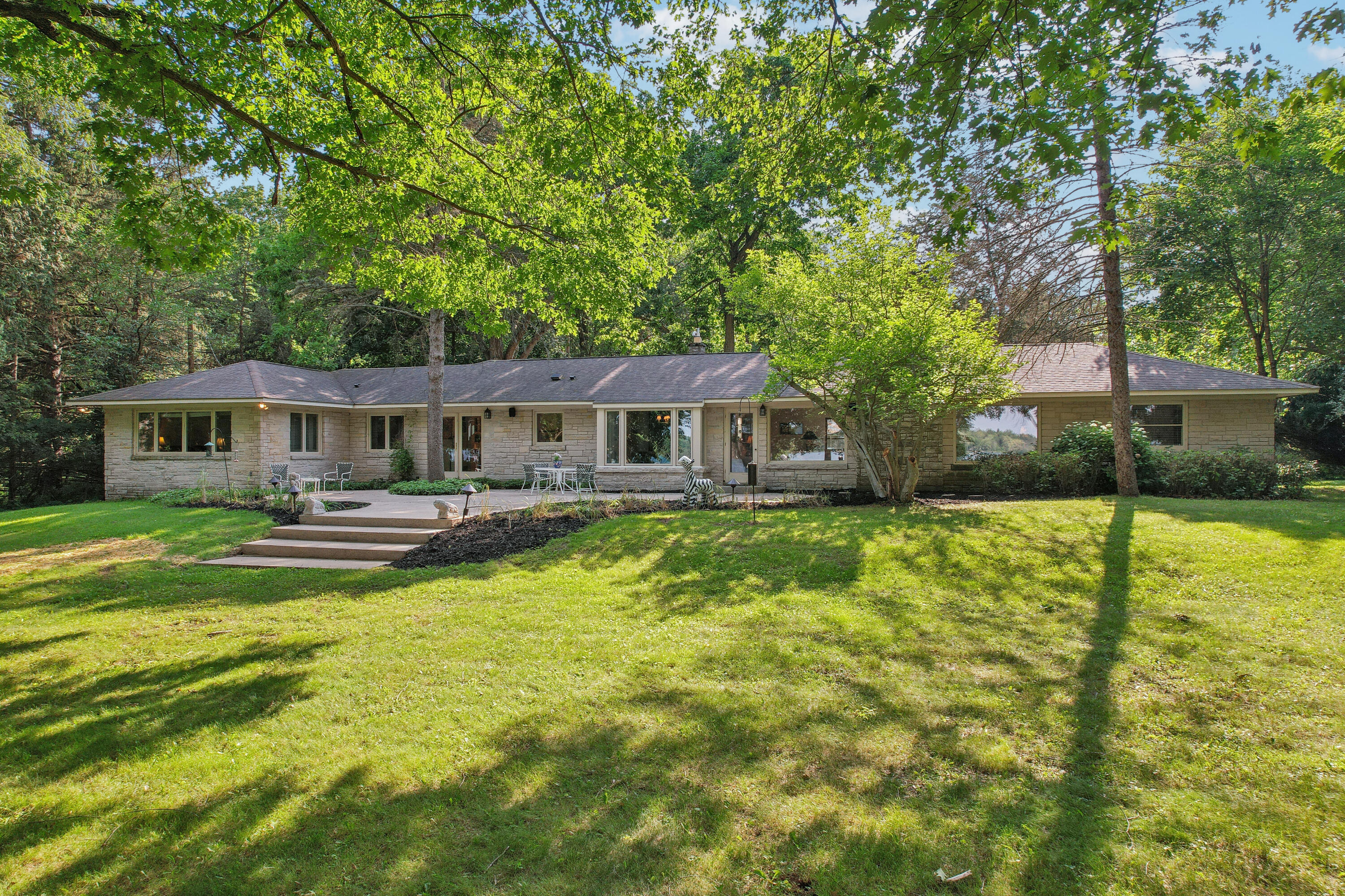 Serenity Found: Home on the Lake! Located on the west shoreline of Middle Genesee Lake.