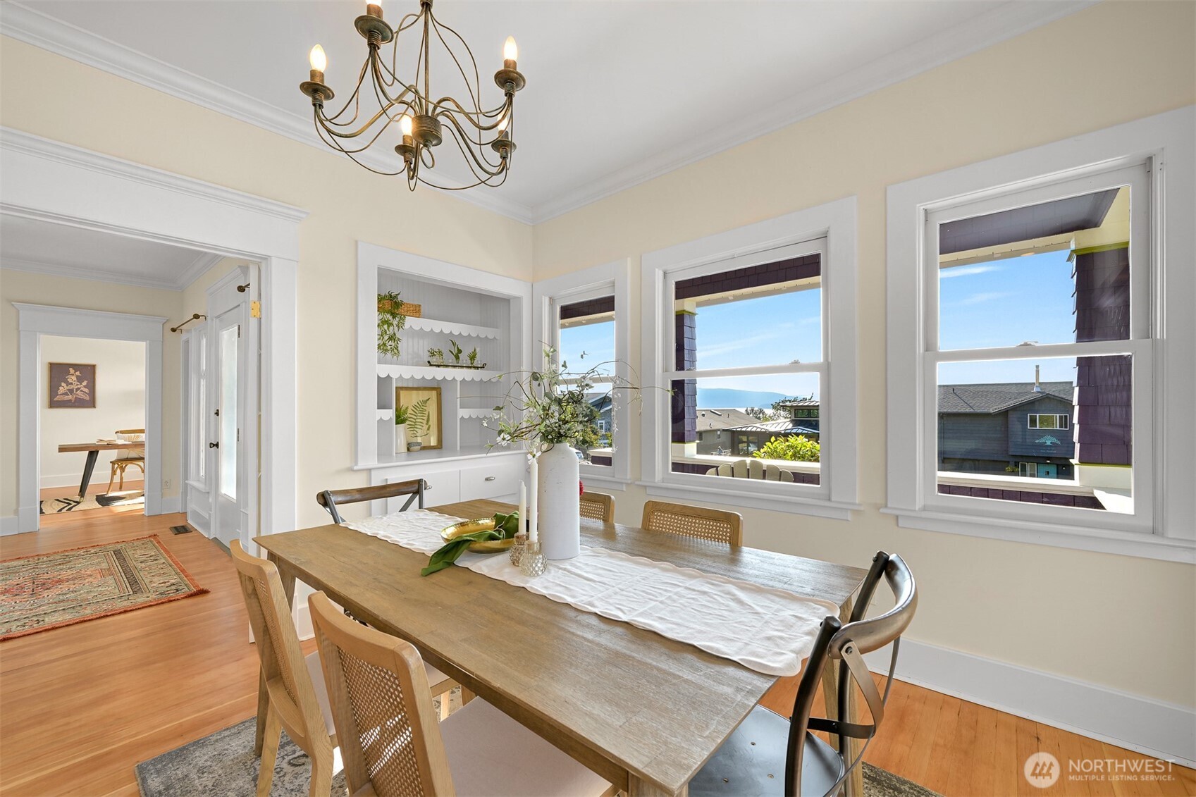 903 13th Street Bellingham, WA 98225 - Photo 16 of 40 a view of a dining room with furniture window and outside view