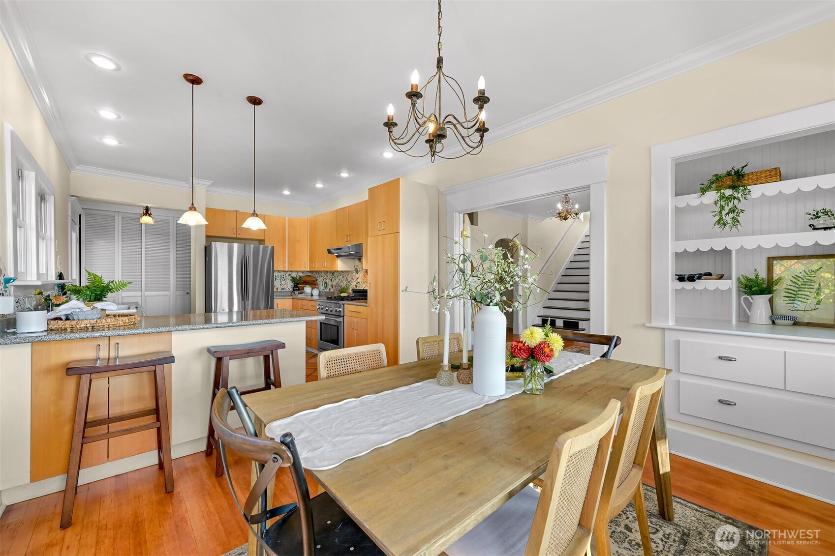 903 13th Street Bellingham, WA 98225 - Photo 18 of 40 a very nice looking dining room with a table and chairs
