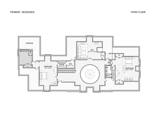 a view of swimming pool with lawn chairs and plants