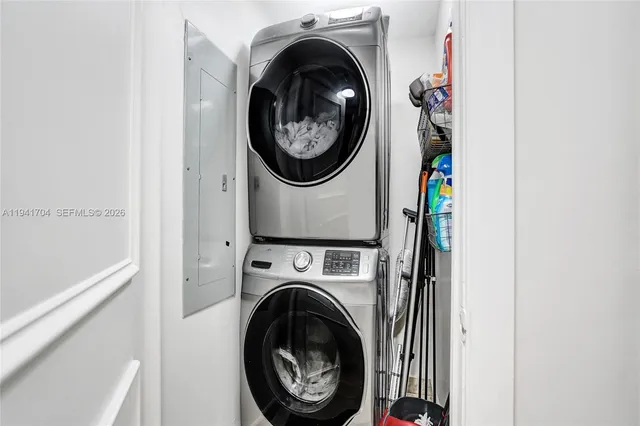a view of a hallway with a elevator