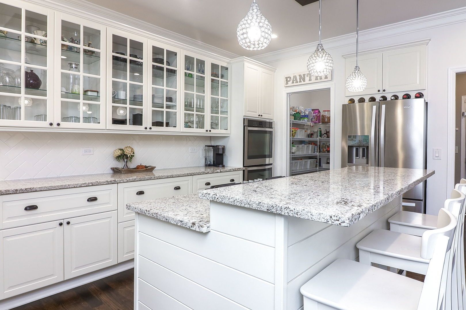 335 Forest Trail South Elgin, IL 60177 - Photo 14 of 47 a kitchen with a counter space cabinets and appliances