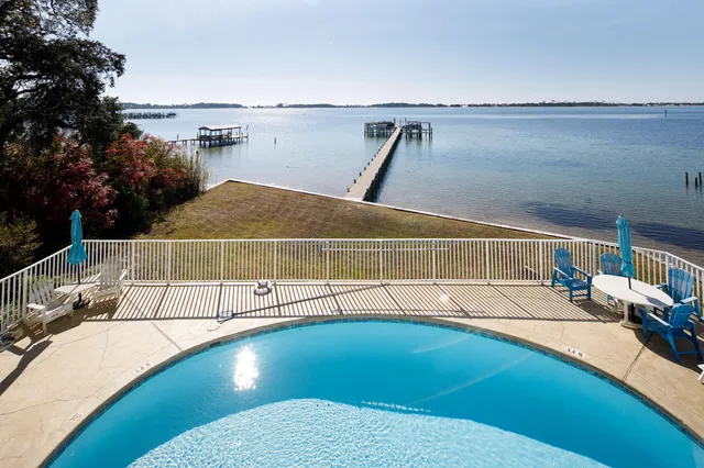 a view of balcony and patio