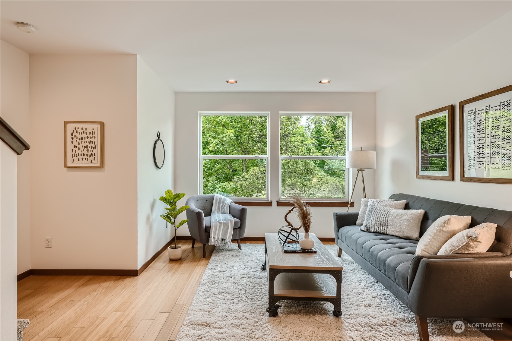 4313 South Webster Street, Unit B Seattle, WA 98118 - Photo 8 of 26 a living room with furniture and a window