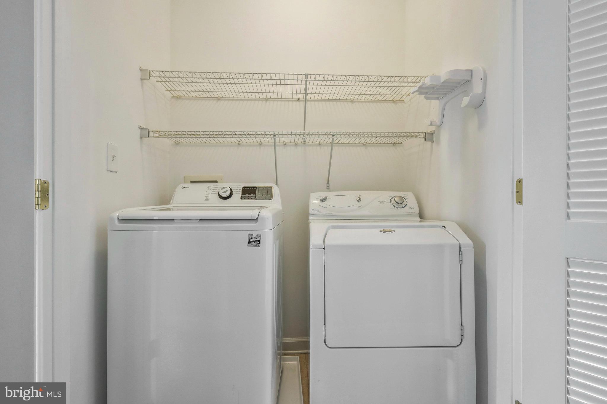8114 Mississippi Road Laurel, MD 20724 - Photo 33 of 41 Washer dryer in bedroom level