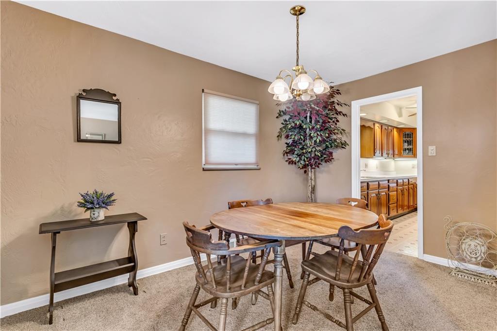 434 Summit Drive Pittsburgh, PA 15228 - Photo 6 of 24 a dining room with furniture and window