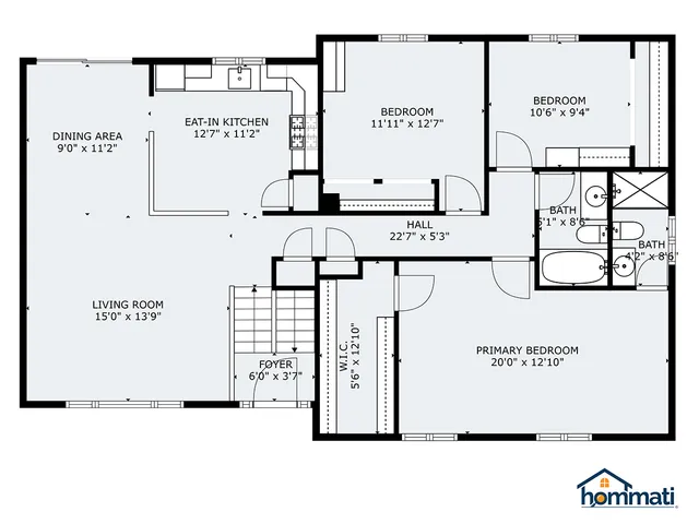 a picture of floor plan