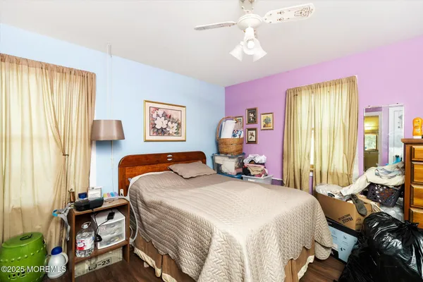 a view of a city with an ocean