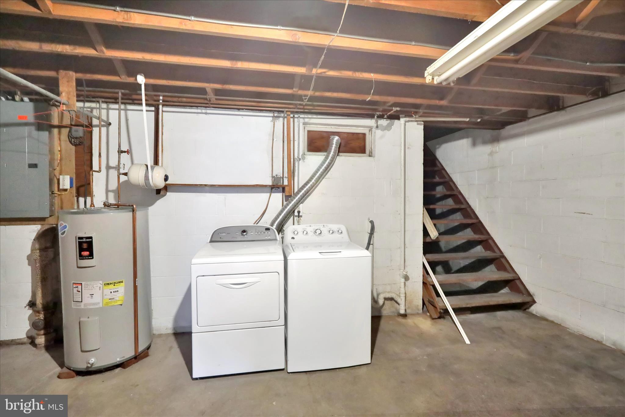 2560 Grant Street Reading, PA 19606 - Photo 26 of 30 a view of storage and utility room with washer and dryer