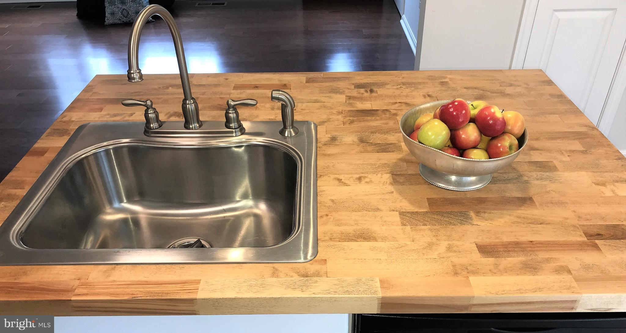 15690 Oakland Road Reva, VA 22735 - Photo 44 of 74 Butcher block island top with sink