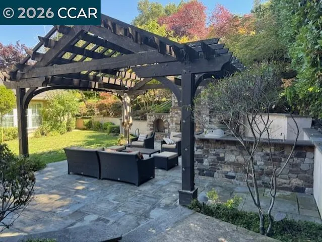 a view of a couches in the patio