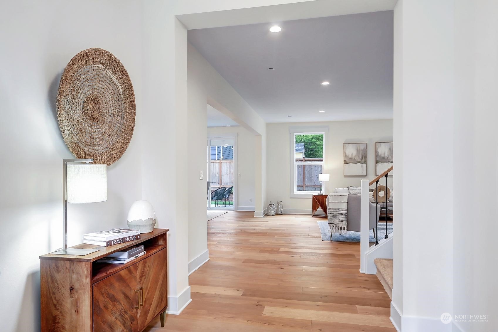 7922 203rd Street Southwest Edmonds, WA 98026 - Photo 2 of 33 a view of a kitchen with furniture and wooden floor