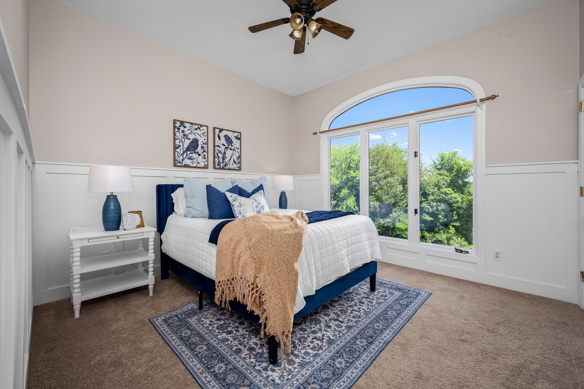 250 Home Pl Road Dickson, TN 37055 - Photo 20 of 62 a bed sitting in a spacious bedroom next to a window