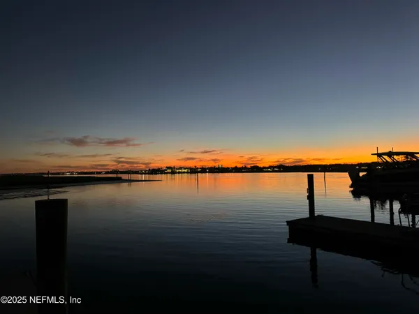 a view of ocean from a lake