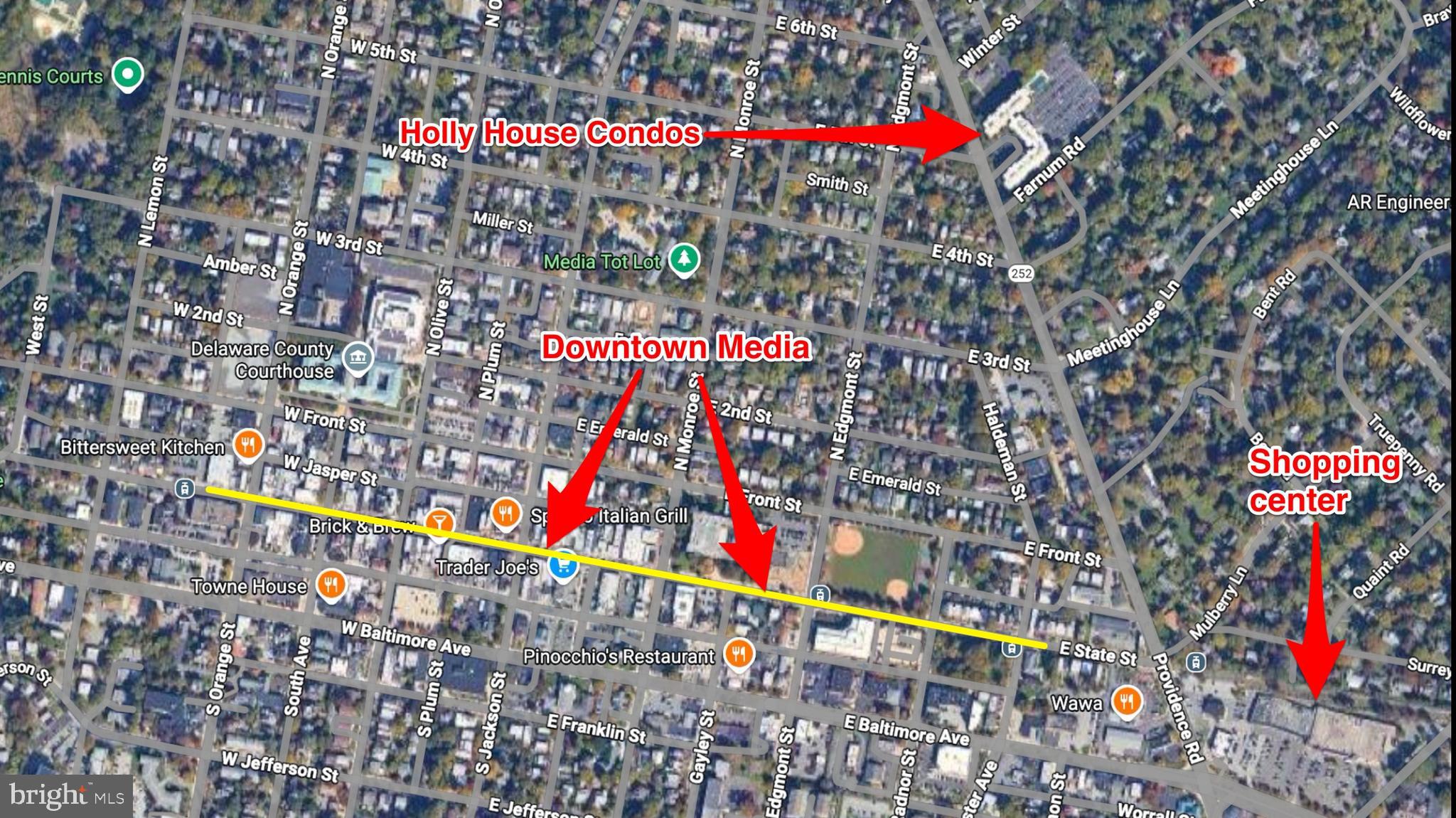 501 North Providence Road, Unit 107 Media, PA 19063 - Photo 22 of 25 Walking Distance to the Heart of Media