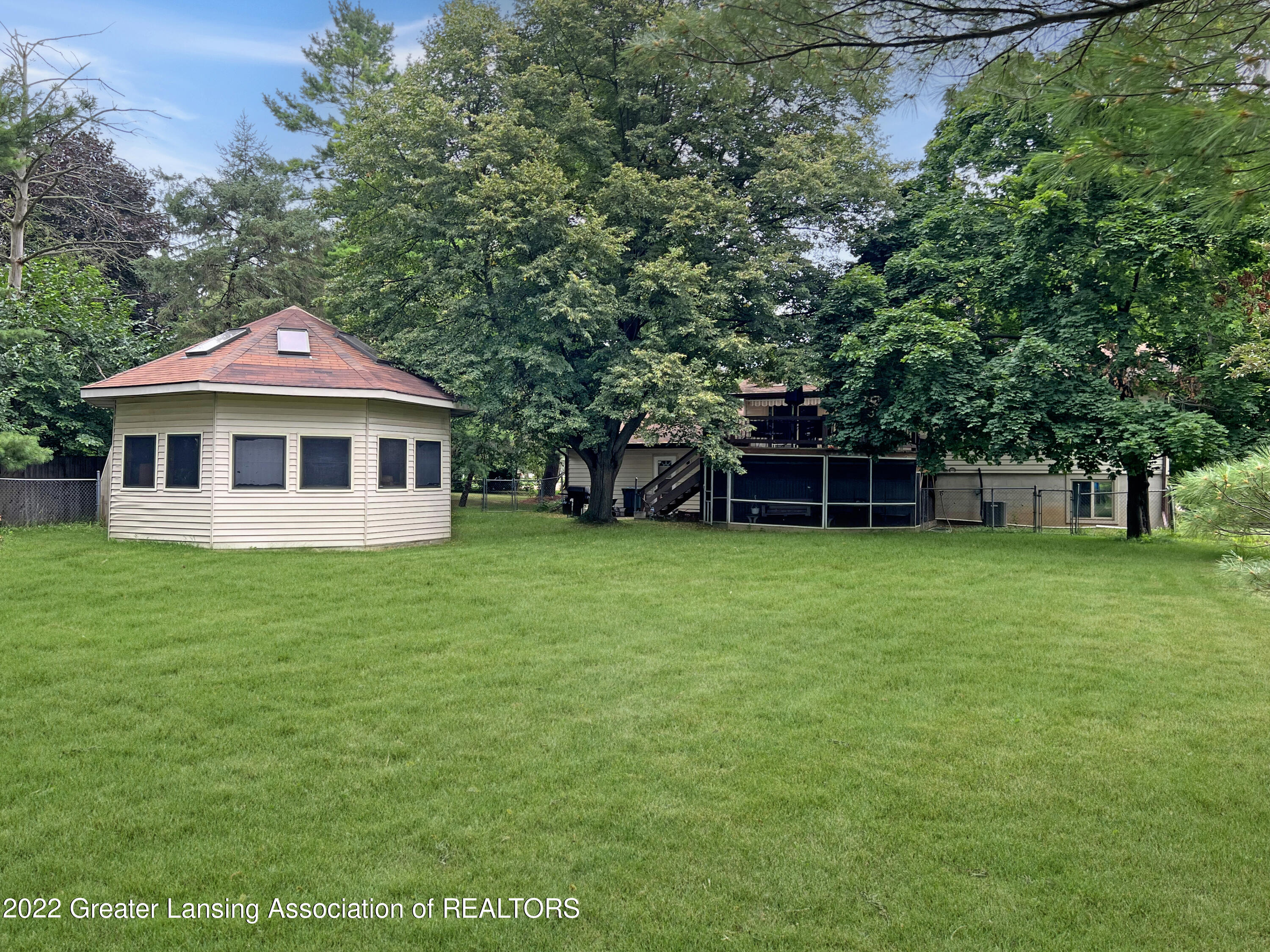 4933 Knapp Street Dimondale, MI 48821 - Photo 25 of 28 Back yard