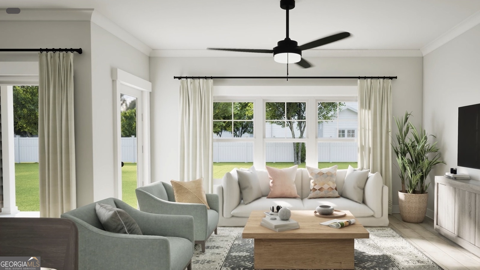 2278 Santa Fe Street, Unit 18 Morrow, GA 30260 - Photo 4 of 21 a living room with furniture and a window