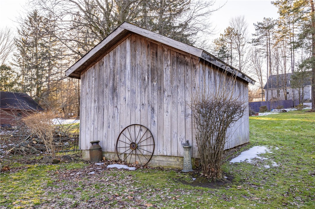 3989 Dean Road Marion, NY 14505 - Photo 29 of 30 Shed with Concrete floor