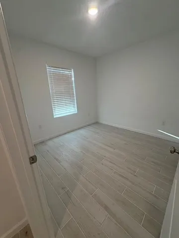 wooden floor in an empty room